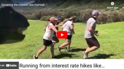 Escaping the interest rate monster…!