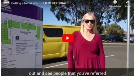 Getting a better rate – CLIENT REFERRALS
